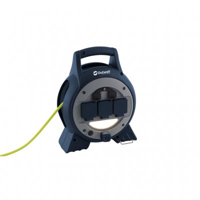 Kabelvindan ansluts med CEE och har inbyggd LED-lampa