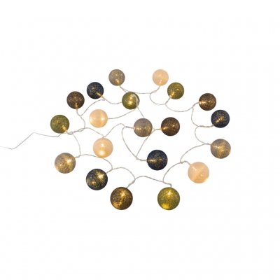 Mysigt och varmt sken som tack vare IP44 klassningen kan användas både utom- och inomhus