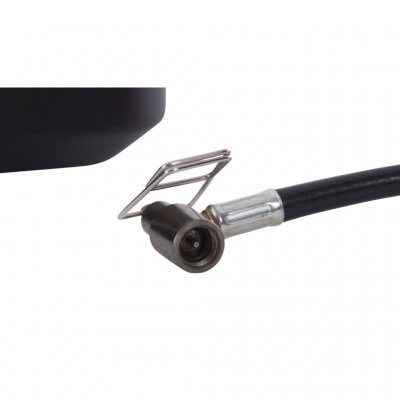 Campingspisen ansluts enkelt till en engångsflaska med gänga.