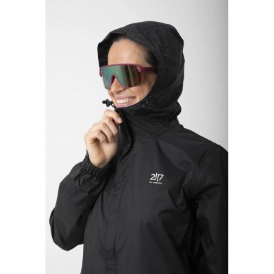 2117 Viskafors Regnjakke Dame Svart