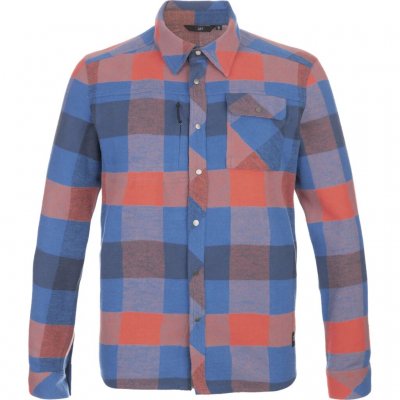 Praktisk og behagelig flanellskjorte fra svenske 2117, laget av økologisk bomull og resirkulert polyester.