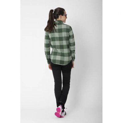 2117 Friluftsskjorte Dame – Forest Green