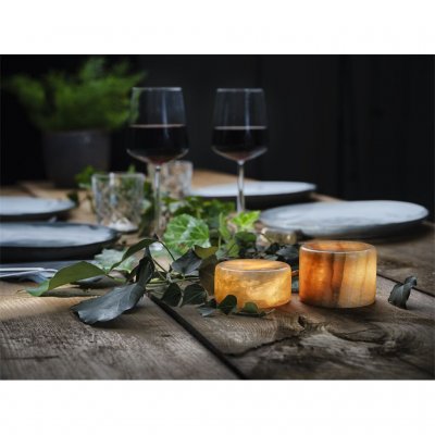 Unison Marble L Bordlys Ekte Marmor