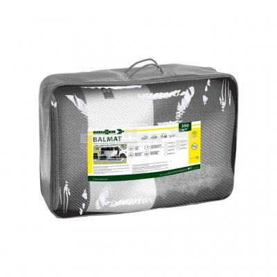 Brunner Balmat markismatta husvagn och husbil kommer i en väska för transport och förvaring.