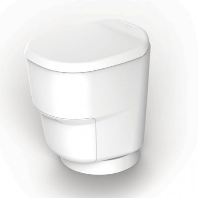 Clesana C1 toalettet med lokket lukket.