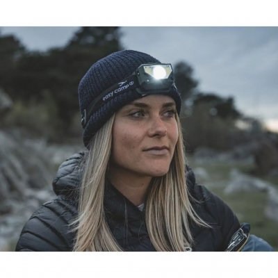 Hodelykten gir et klart lys.