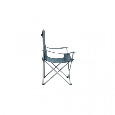 Spruce Arm Chair Fjord Blue er en slitesterk og sammenleggbar stol, perfekt for camping.
