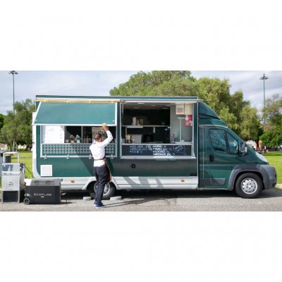 Batteri till foodtruck.