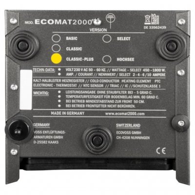 Ecomat Classic Plus Varmluftsovn