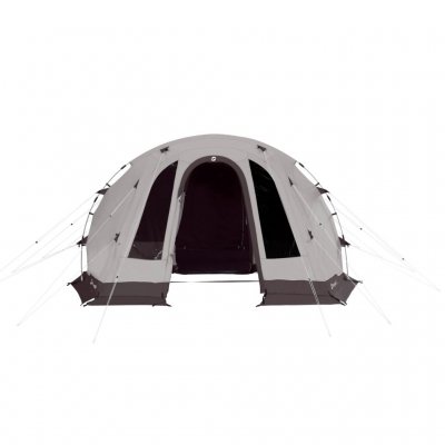 Outwell Edmonds 6 TC med frontdøren åpen og gulvkanten brettet ut.