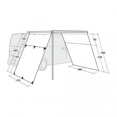 Mål med høyde, bredde og dybde
