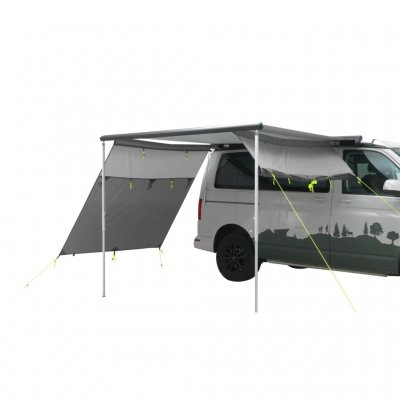 Fallcrest sidepanelsett kan rulles delvis eller helt opp