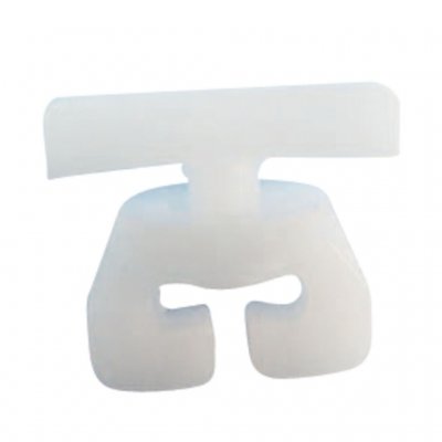 Gardinstopp av plast for campingvogn og bobil.