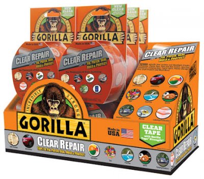 Gorilla Tape 8,2m Klar