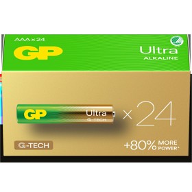 Batterier AAA 1.5V - 24-pakning