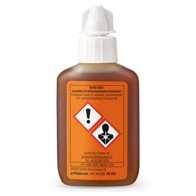 Baksida Gorilla Glue 60 ml