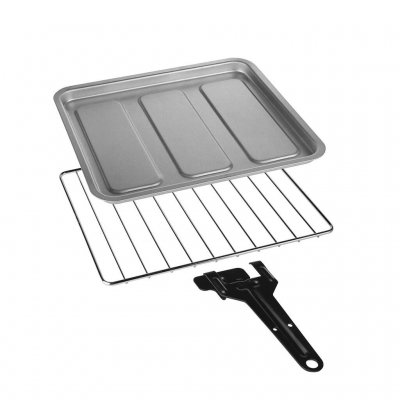 Plåt, grillgaller och handtag ingår