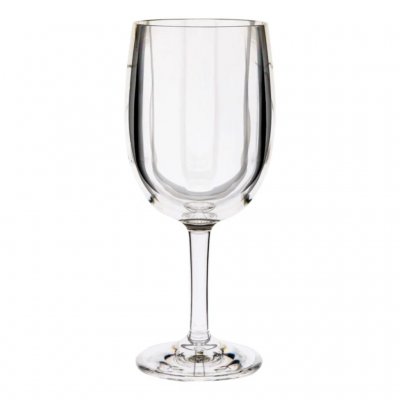 Strahl Vitvinsglas 245 ml, 4-p Krosssäkra Vitvinsglas för camping