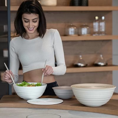 Guzzini Tierra skål med lock