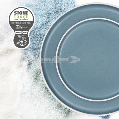 Brunner Midday Dolomit Blå 12 deler - Antiskli