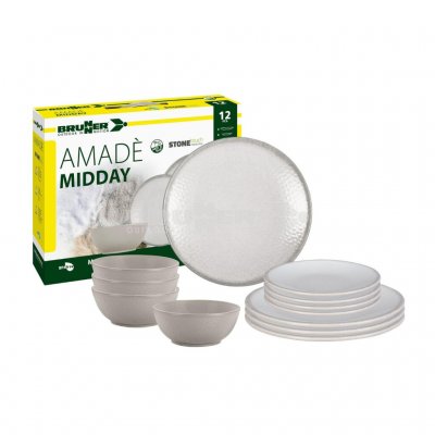 Brunner Midday Amadé Servis 12 delar - Antislip