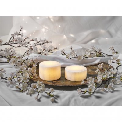 Unison Marble S Bordlys Ekte Marmor