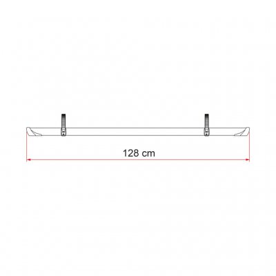 Fiamma Rail Quick Pro - Sykkelstativ
