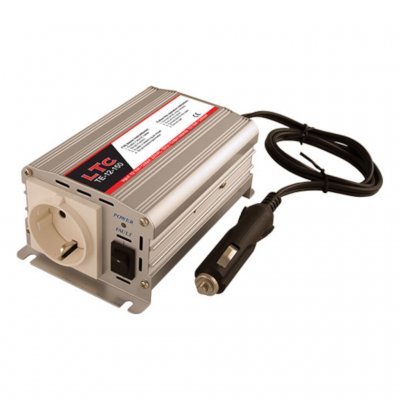 LTC Inverter 150W SOFTST möjlighet att ladda 220V elektriska prylar via 12V-uttaget