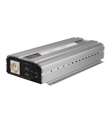 LTC Inverter 2500W SOFTST möjlighet att ladda 220V elektriska prylar via 12V-batteri