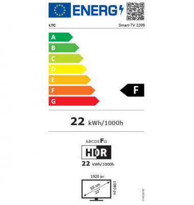 LTC LED 22" Smart-TV