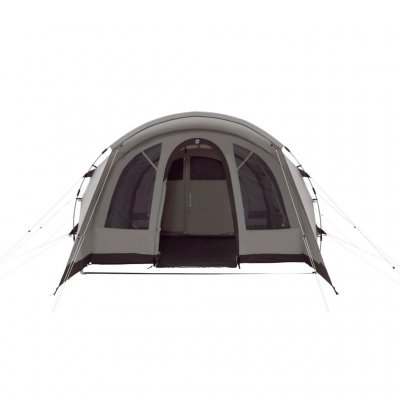 Outwell Ohio 5 TC med frontdøren åpen og gulvkanten brettet ut.