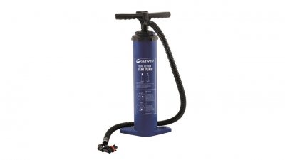 Outwell Tältpump med manometer för familjetält och förtält.