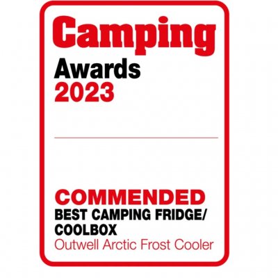 Outwell Arctic Frost ble tildelt prisen for beste campingfryser/kjøleboks under Camping Awards 2023.