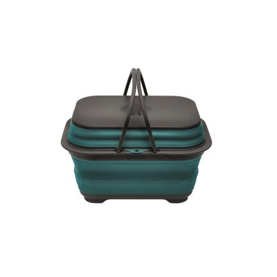 Outwell Collaps portabel diskho med lock och handtag för camping.