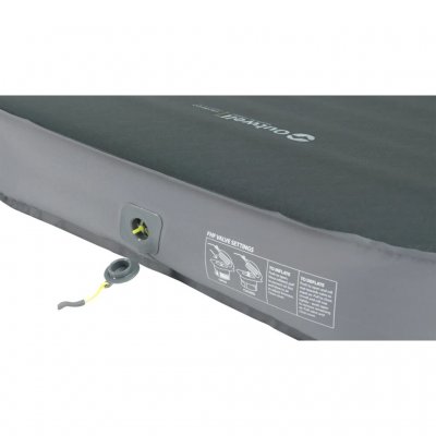 Outwell Flat High-Flow-ventiler forbedrer luftstrømmen og fyller madrassen raskt.