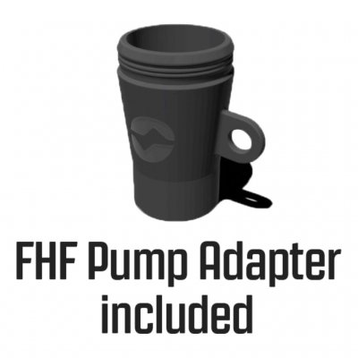 Adapter for vanlige madrasspumper følger med.