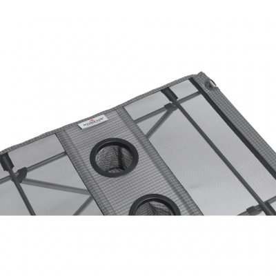 Bordplate i polyester og mesh.