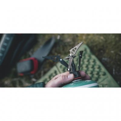 Tragbarer und leichter Gaskocher, der direkt auf die Gaskartusche geschraubt wird