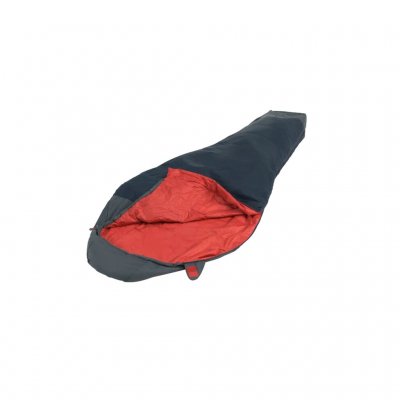 Soveposen har glidelås i full lengde.