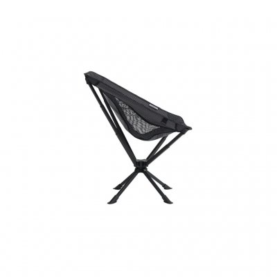 Pakkvennlig campingstol med aluminiumsramme, sete i ripstop-nylon og sidepaneler i pustende meshstoff.