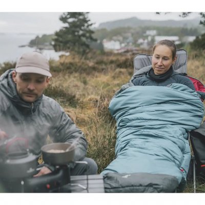 Robens Spire I er en sovepose som passer for turer i mesteparten av vandresesongen.