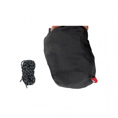 Reflekterende line gjør den lett å se i mørket.