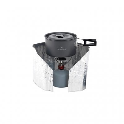 Robens høyt vindskjerm i folie – for Brenner