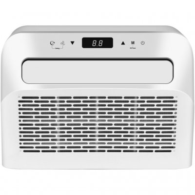 Huvudenhet AC för husvagn och husbil framifrån.