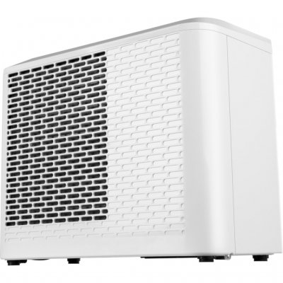 Enhet för utsidan på Smart Living portabel AC från sidan.