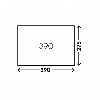 Planløsning for Telta Estate 390
