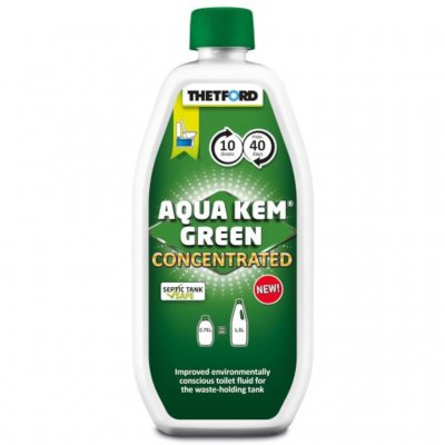 Nedbrytningsbar saneringsvätska/toalettvätska för husvagn och husbil. 13 doser.