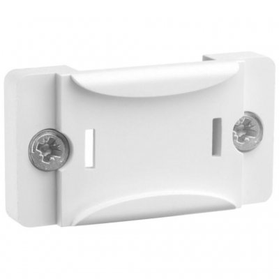 Lock för att dölja fästet då det inte används.