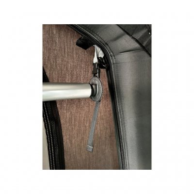 Fäste för att använda den som garderobsstång