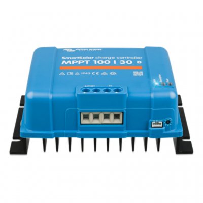 Victron Solcellsregulator SmartSolar MPPT 100/30 från sidan